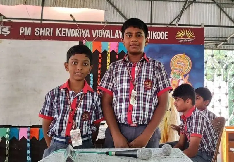 Weekly Quiz Grand Finale - Weekly Quiz Grand Finale Third : Ibnu Hibban, VII A and Nanda Krishna KS, VI D
