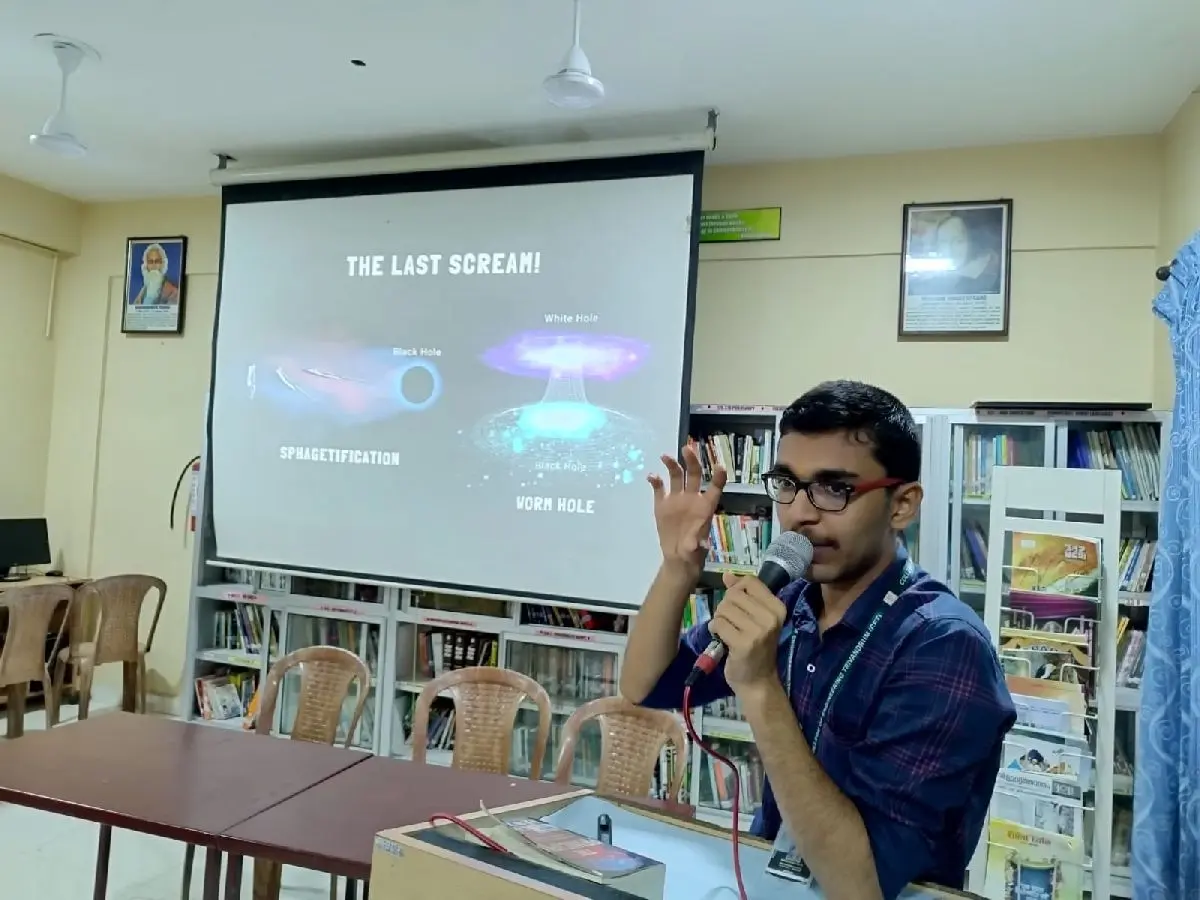 Session by Sreevardhan, College of Engineering Thiruvananthapuram - Deciphering the Astronomical Code: Interactive Session by Mr. Sreevardhan