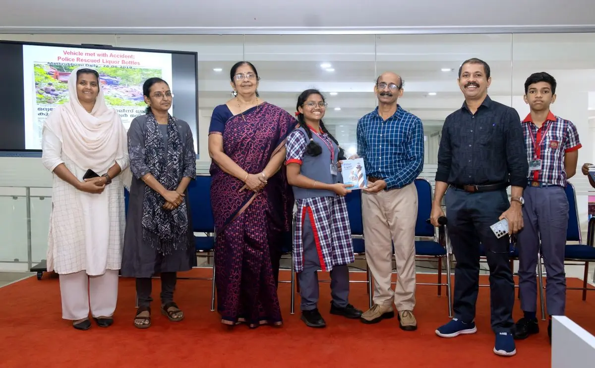 Readers' Club Field Trip Amala Medical College Library Thrissur - Amala Institute of Medical Sciences Library
