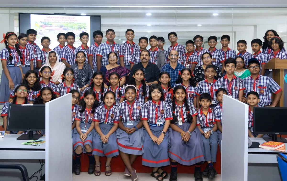 Readers' Club Field Trip Amala Medical College Library Thrissur - Amala Institute of Medical Sciences Library