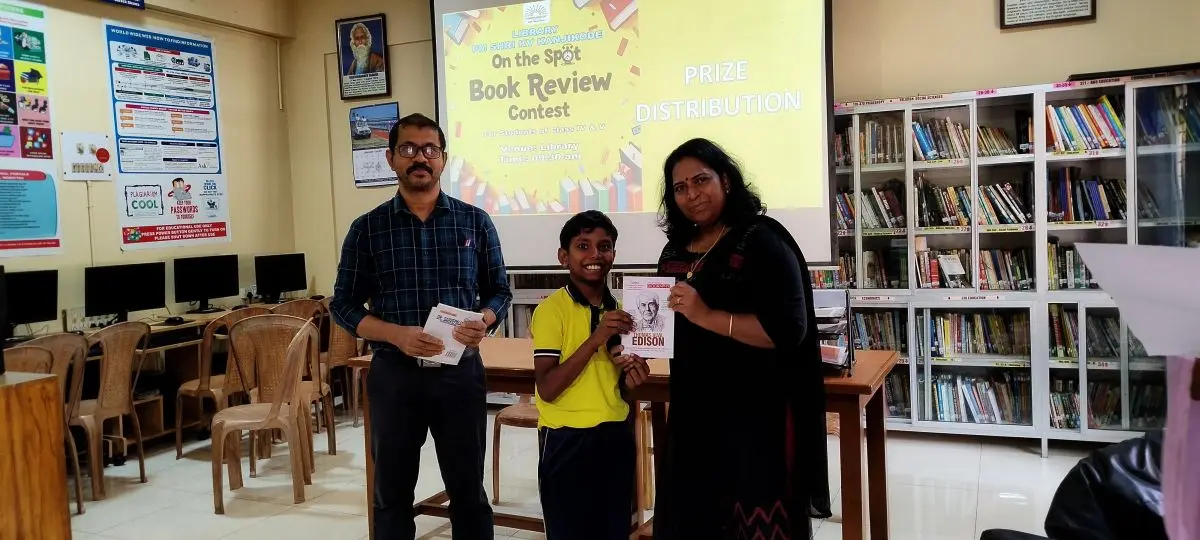 Reading Promotion Week - On the Spot Book Review Contest