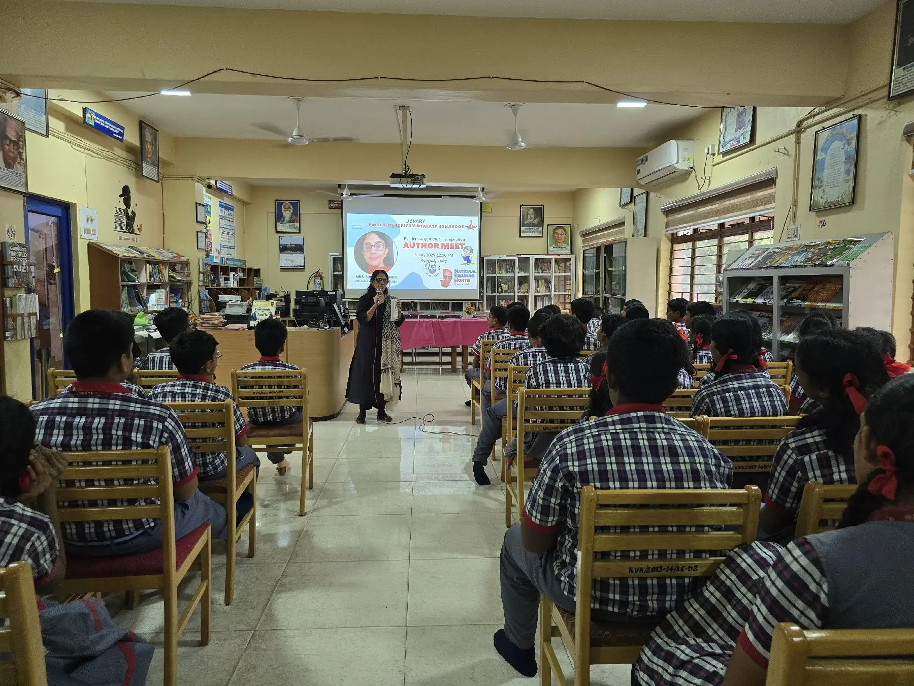 Kutti Smart – Health Awareness Session by Mathrubhumi - Author Meet - Mrs. Sreekala Menon