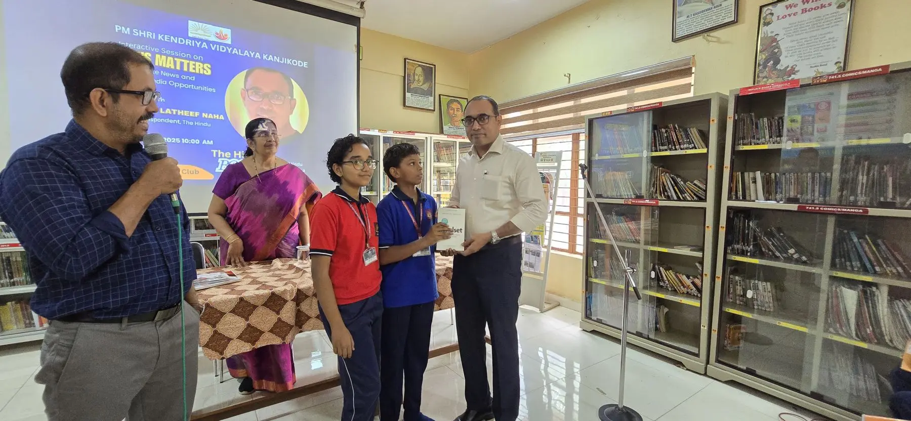 Fighting Fake News: A Session with Mr. Abdul Latheef Naha, The Hindu - Fighting Fake News: A Session with Mr. Abdul Latheef Naha, The Hindu