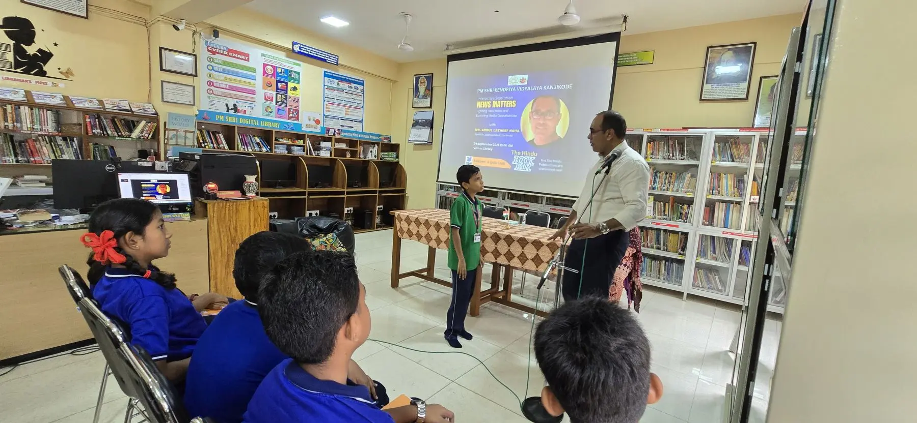 Fighting Fake News: A Session with Mr. Abdul Latheef Naha, The Hindu - Fighting Fake News: A Session with Mr. Abdul Latheef Naha, The Hindu