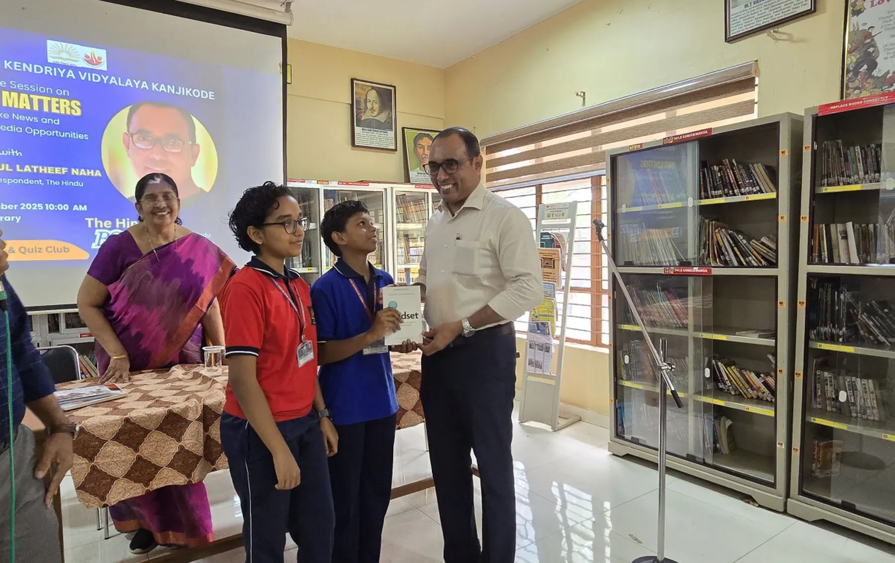 Fighting Fake News: A Session with Mr. Abdul Latheef Naha, The Hindu - Fighting Fake News: A Session with Mr. Abdul Latheef Naha, The Hindu