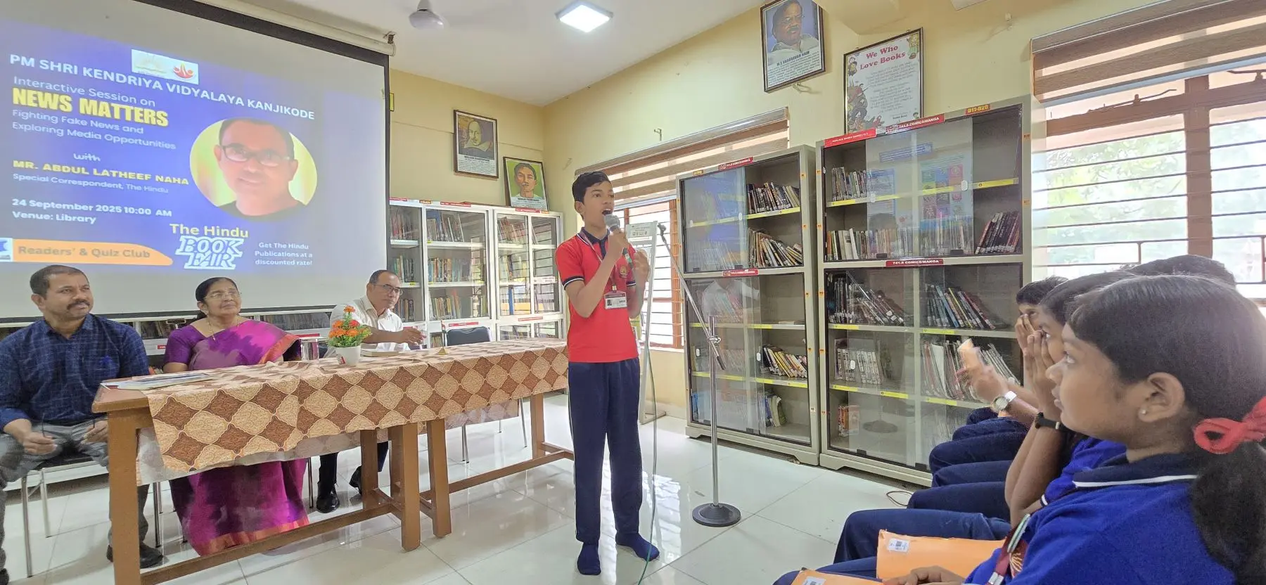 Fighting Fake News: A Session with Mr. Abdul Latheef Naha, The Hindu - Fighting Fake News: A Session with Mr. Abdul Latheef Naha, The Hindu