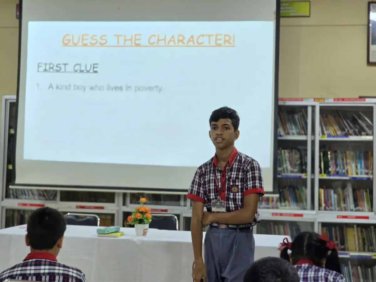 National Reading Month - Guess the Character Challenge