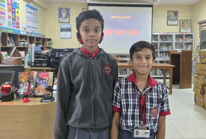 National Reading Month - Treasure Hunt Second - Dhanwant and Saket