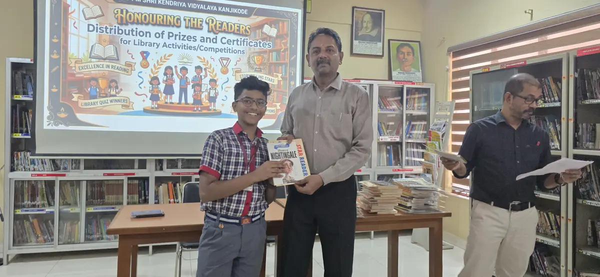 National Reading Month - Treasure Hunt Third - Adhvik