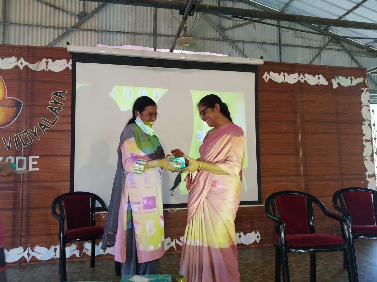  Online Quiz Second Prize - Mrs.  P Suchitra, TGT